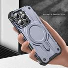 For iPhone 16 Pro Max Straship MagSafe TPU Hybrid PC Phone Case(Gray) - 3
