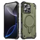 For iPhone 16 Pro Max Straship MagSafe TPU Hybrid PC Phone Case(Army Green) - 1