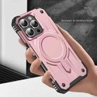 For iPhone 16 Pro Straship MagSafe TPU Hybrid PC Phone Case(Rose Gold) - 3