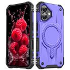 For iPhone 16 Plus Straship MagSafe TPU Hybrid PC Phone Case(Purple) - 1