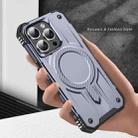 For iPhone 15 Pro Max Straship MagSafe TPU Hybrid PC Phone Case(Gray) - 3