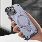 For iPhone 15 Straship MagSafe TPU Hybrid PC Phone Case(Gray) - 3