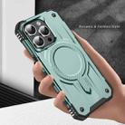 For iPhone 14 Pro Straship MagSafe TPU Hybrid PC Phone Case(Midnight Green) - 3