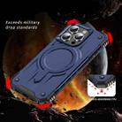 For iPhone 14 Pro Straship MagSafe TPU Hybrid PC Phone Case(Blue) - 2