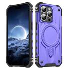 For iPhone 14 Pro Straship MagSafe TPU Hybrid PC Phone Case(Purple) - 1