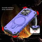 For iPhone 14 Pro Straship MagSafe TPU Hybrid PC Phone Case(Purple) - 2