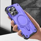 For iPhone 14 Pro Straship MagSafe TPU Hybrid PC Phone Case(Purple) - 3