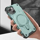 For iPhone 14 Plus Straship MagSafe TPU Hybrid PC Phone Case(Midnight Green) - 3