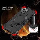For iPhone 14 Plus Straship MagSafe TPU Hybrid PC Phone Case(Black) - 2