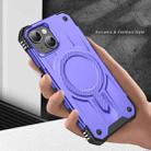 For iPhone 14 Plus Straship MagSafe TPU Hybrid PC Phone Case(Purple) - 3