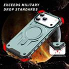 For iPhone 17 Pro Max Straship MagSafe TPU Hybrid PC Phone Case(Midnight Green) - 2