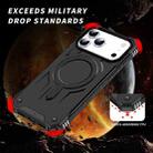 For iPhone 17 Pro Max Straship MagSafe TPU Hybrid PC Phone Case(Black) - 2