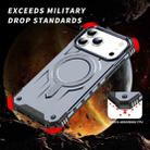For iPhone 17 Pro Max Straship MagSafe TPU Hybrid PC Phone Case(Gray) - 2