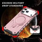 For iPhone 17 Pro Max Straship MagSafe TPU Hybrid PC Phone Case(Rose Gold) - 2