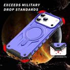For iPhone 17 Pro Max Straship MagSafe TPU Hybrid PC Phone Case(Purple) - 2