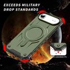 For iPhone 17 Air Straship MagSafe TPU Hybrid PC Phone Case(Army Green) - 2