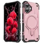 For iPhone 17 Straship MagSafe TPU Hybrid PC Phone Case(Rose Gold) - 1