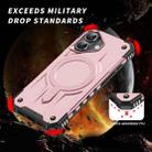 For iPhone 17 Straship MagSafe TPU Hybrid PC Phone Case(Rose Gold) - 2