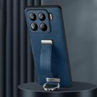 For Xiaomi 15 Pro SULADA PC Hybrid Leather Texture Skin Feel Shockproof Phone Case(Blue) - 1