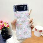 For Samsung Galaxy Z Flip3 5G Shell Texture Flower Pattern Protective Phone Case(Tulip) - 2