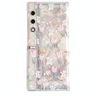 For Honor V Purse Shell Texture Flower Pattern Protective Phone Case(Tulip) - 1