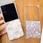 For Xiaomi Mix Flip Shell Texture Flower Pattern Protective Phone Case(Floral) - 3