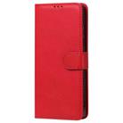 For Samsung Galaxy Note 20 Ultra 2 in 1 Solid Color Detachable PU Leather Case with Card Slots & Magnetic Holder & Photo Frame & Wallet & Strap(Red) - 2