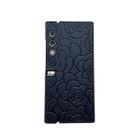 For Honor V Purse Impression Camellia Pattern Protective Phone Case(Black) - 1