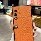 For Honor V Purse Impression Camellia Pattern Protective Phone Case(Black) - 3
