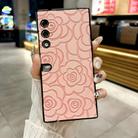 For Honor V Purse Impression Camellia Pattern Protective Phone Case(Pink) - 2