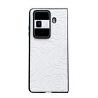 For Honor Magic Vs Impression Camellia Pattern Protective Phone Case(White) - 1
