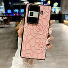 For Honor Magic Vs3 Impression Camellia Pattern Protective Phone Case(Pink) - 2