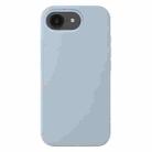 For iPhone 16e Liquid Silicone Phone Case(Lilac Purple) - 1