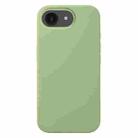 For iPhone 16e Liquid Silicone Phone Case(Matcha Green) - 1