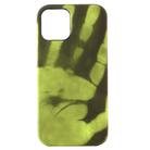 For iPhone 12 Pro Max Paste Skin + PC Thermal Sensor Discoloration Protective Back Cover Case(Black Green) - 2