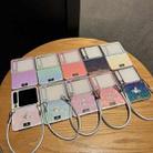 For Huawei Pura X Kirin Pattern Full Coverage Phone Case with Wrist Strap(Rainbow) - 2