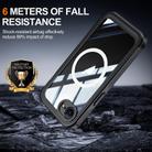 For iPhone 16e RedPepper Tempered Glass MagSafe Phone Case(Black) - 2