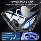 For iPhone 16e RedPepper Tempered Glass MagSafe Phone Case(Black) - 3