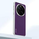 For Honor Magic7 SULADA Skin Feel Liquid Leather Shockproof Phone Case(Purple) - 1