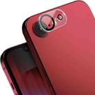 For iPhone 16e IMAK High Definition Integrated Rear Camera Glass Lens Film, Black Eye Design - 1