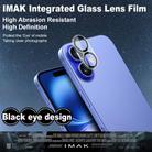 For iPhone 17 IMAK High Definition Integrated Rear Camera Glass Lens Film, Black Eye Design - 2