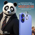For iPhone 17 IMAK High Definition Integrated Rear Camera Glass Lens Film, Black Eye Design - 3