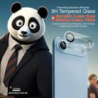 For iPhone 17 Air IMAK High Definition Integrated Rear Camera Glass Lens Film, Black Eye Design - 3