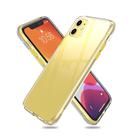 For iPhone 11 iPAKY Starshine Series Shockproof TPU + PC Case(Transparent + Yellow) - 1