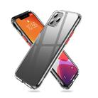 For iPhone 11 Pro Max iPAKY Starshine Series Shockproof TPU + PC Case(Transparent + Red) - 1