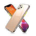 For iPhone 11 Pro Max iPAKY Starshine Series Shockproof TPU + PC Case(Transparent + Yellow) - 1
