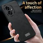 For Honor 300 Pro SULADA Shockproof TPU Hybrid Handmade Leather Phone Case(Brown) - 3