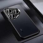 For Huawei Pura 80 5G SULADA Skin Feel Matte Shockproof Phone Case(Black) - 1