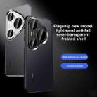 For Huawei Pura 80 5G SULADA Skin Feel Matte Shockproof Phone Case(Blue) - 2