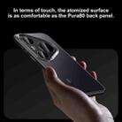 For Huawei Pura 80 5G SULADA Skin Feel Matte Shockproof Phone Case(Blue) - 3